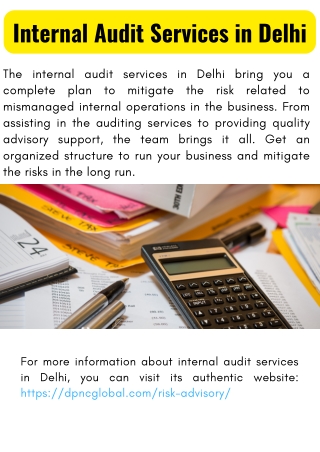 Internal Audit Services in Delhi