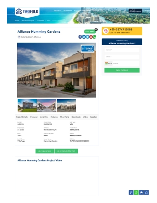 Residential-project-alliance-humming-gardens-show