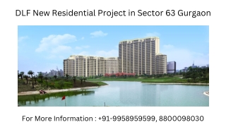 DLF Sector 63 Gurgaon New Residential Launch, DLF Sector 63 Gurgaon 3 bhk Size,