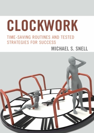 ePUB  Clockwork Time Saving Routines and Tested Strategies for Success