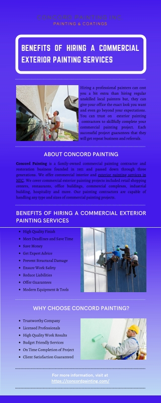 Benefits of Hiring a Commercial Exterior Painting Services