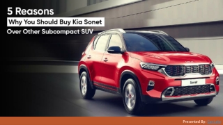 5 Reasons Why You Should Buy Kia Sonet (1)