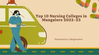 Top 10 Nursing Colleges in Mangalore 2022-23