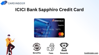 ICICI Bank Sapphiro Credit Card