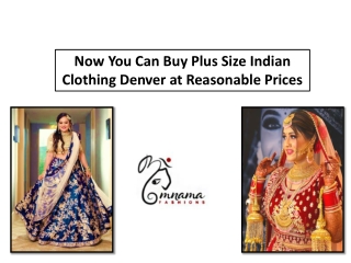 Now You Can Buy Plus Size Indian Clothing Denver at Reasonable Prices