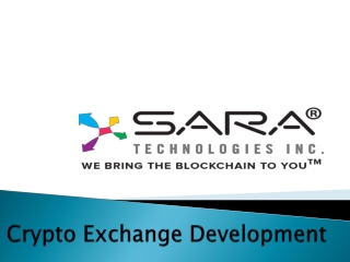 Crypto Exchange Development