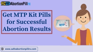 Get MTP Kit Pills for Successful Abortion Results