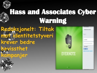 hass and associates cyber warning only