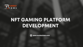 Begin Your NFT Gaming Platform Development To Be A Forerunner In The P2E Gaming Industry