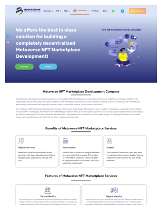 Metaverse NFT Development Company