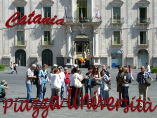 Sicilia Catania Piazza dell Universita