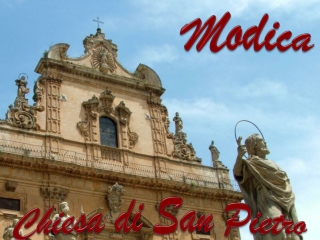 Sicilia Modica Chiesa di San Pietro