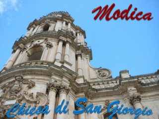 Sicilia Modica Chiesa di San Giorgio