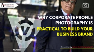 Why Corporate Profile Photography Is Practical To Build Your Business Brand