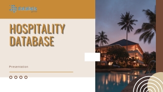 HOSPITALITY DATABASE