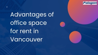 Advantages of office space for rent in Vancouver