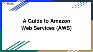 A Guide to Amazon Web Services (AWS)