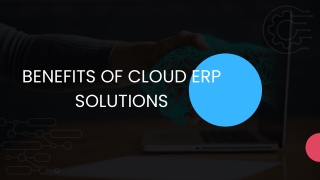 Perks of using Cloud-Based ERP Solutions | Ausuma