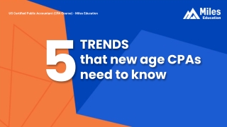 5 trends every CPA should know!