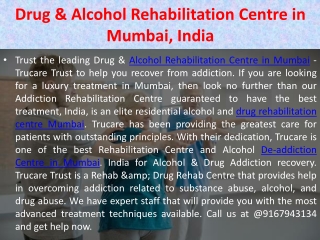 Drug Rehabilitation Centre in Mumbai