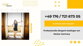 Professionelle Sängerin Esslingen am Neckar Germany - Steffi Mira