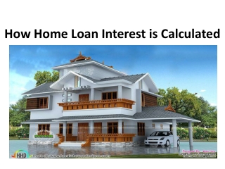 How Home Loan is Calculated