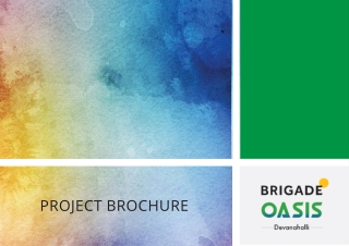 Brigade Oasis Plots  Devanahalli Bangalore -E- Broucher