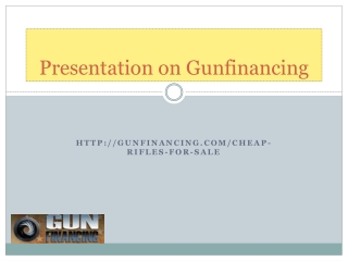 Gun Financing- Great Offers And Prices On All The Top Handg