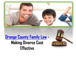 Orange County Family Law