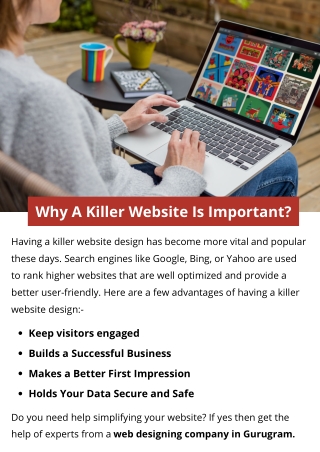 Why A Killer Website Is Important?