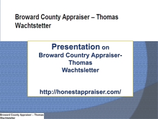Get property appraisal from Expert!