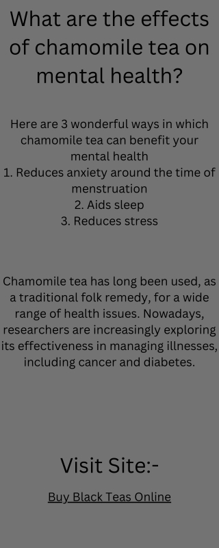 Buy Black Teas Online