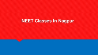 NEET Classes In Nagpur