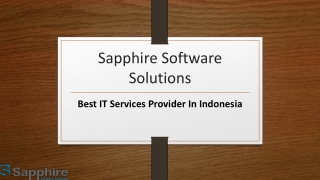 Best IT Services Provider In Indonesia