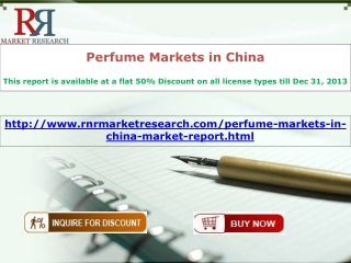 China Perfume Markets Report