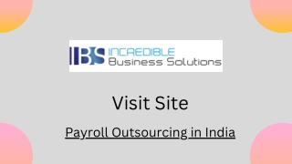 Payroll Outsourcing in India