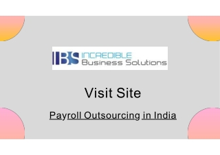 Payroll Outsourcing in india