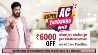 Buy the best air conditioner online on offer upto 75% discount