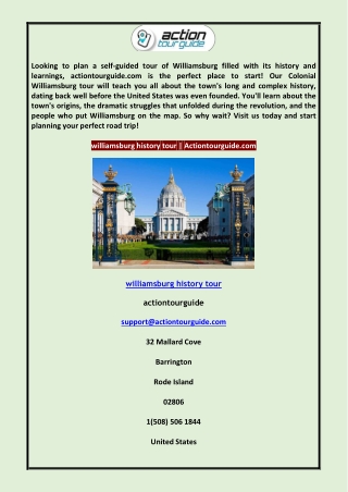 williamsburg history tour