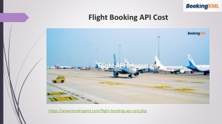 Flight Booking API Cost