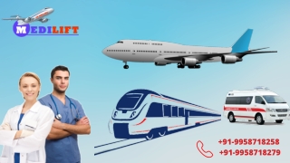 Quick Choose ICU Air Ambulance Services in Ranchi via Medilift for Convenient Patient Shifting