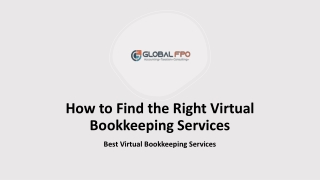 How to Find the Right Virtual Bookkeeping Services in USA?