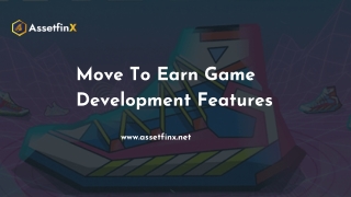 Move- To- Earn Game Development