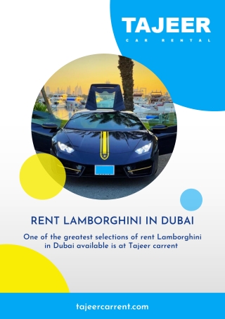 Lamborghini price in Dubai