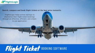 Flight Ticket Booking Software