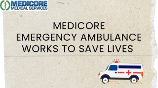 EMERGENCY  AMBULANCE SERVICE