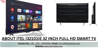 ABOUT  ITEL  I32101IE  32  INCH  FULL  HD  SMART  TV