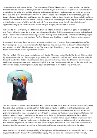 Redd Art Information