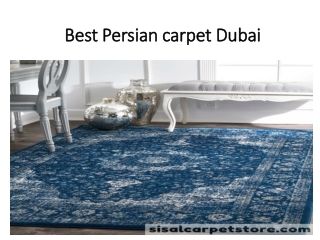 Best Persian carpet Dubai