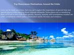 Top Honeymoon Destinations Around the Globe